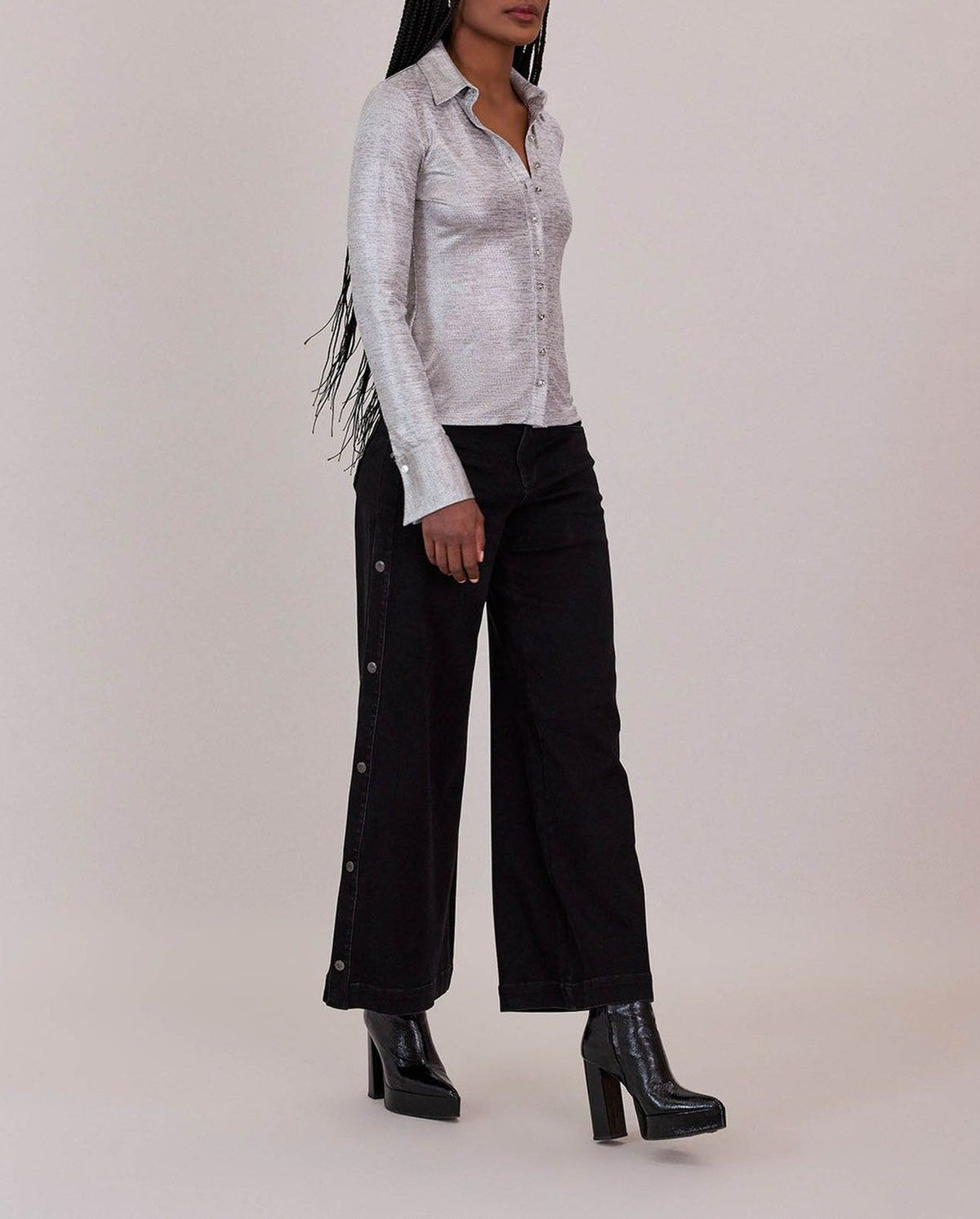 Disco Shirt - Silver