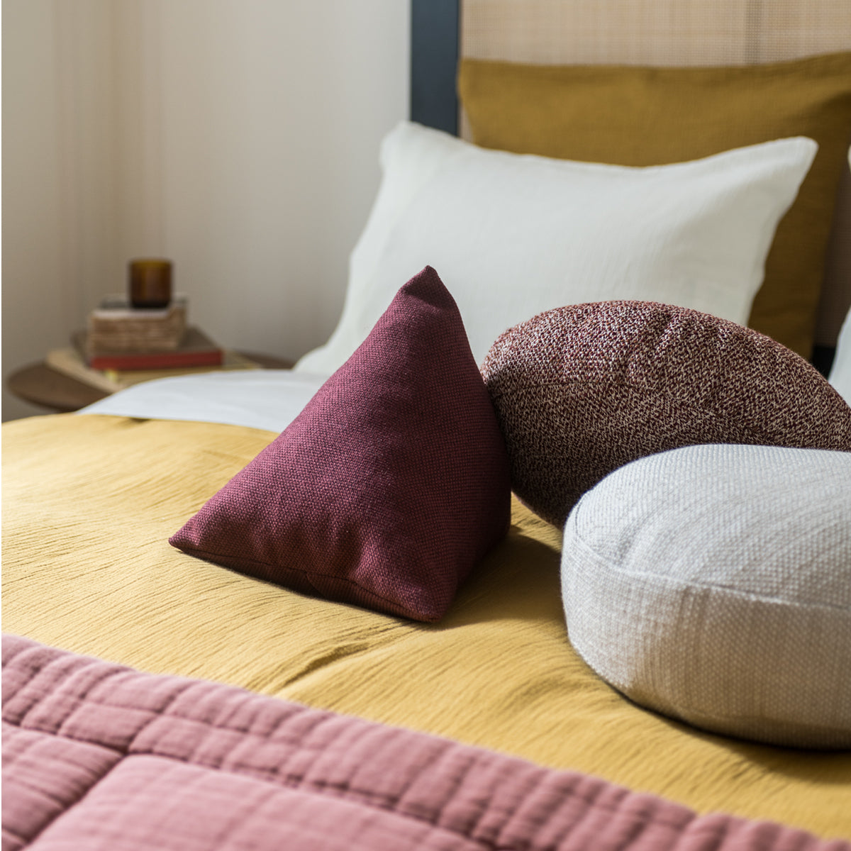 Coussin Divino - Bordeaux