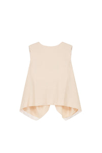 Blouse Djerba sans manches - Cream