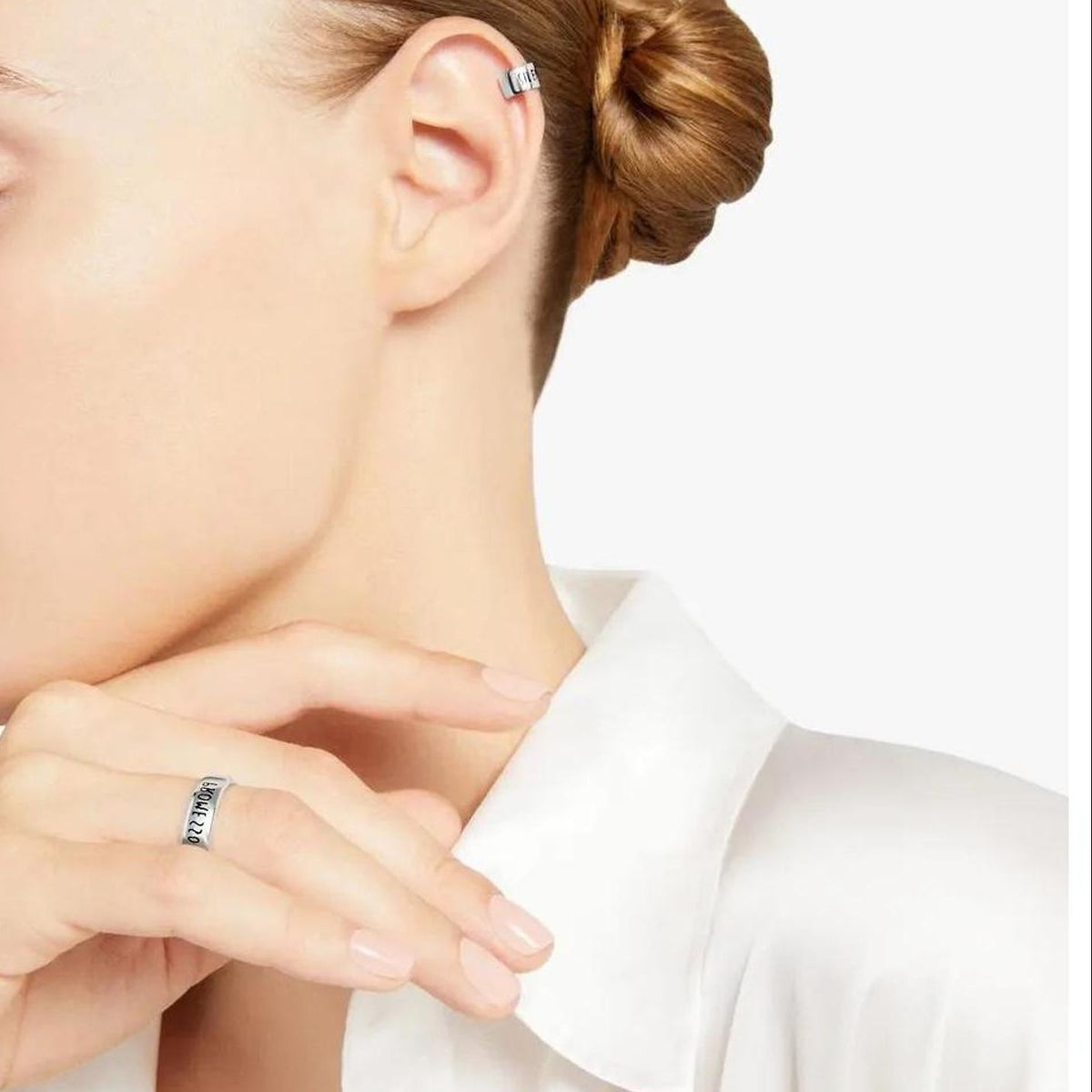 Bague Essentials en argent - Argenté