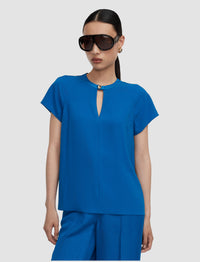 Siam Blue Blouse - Siam Blue