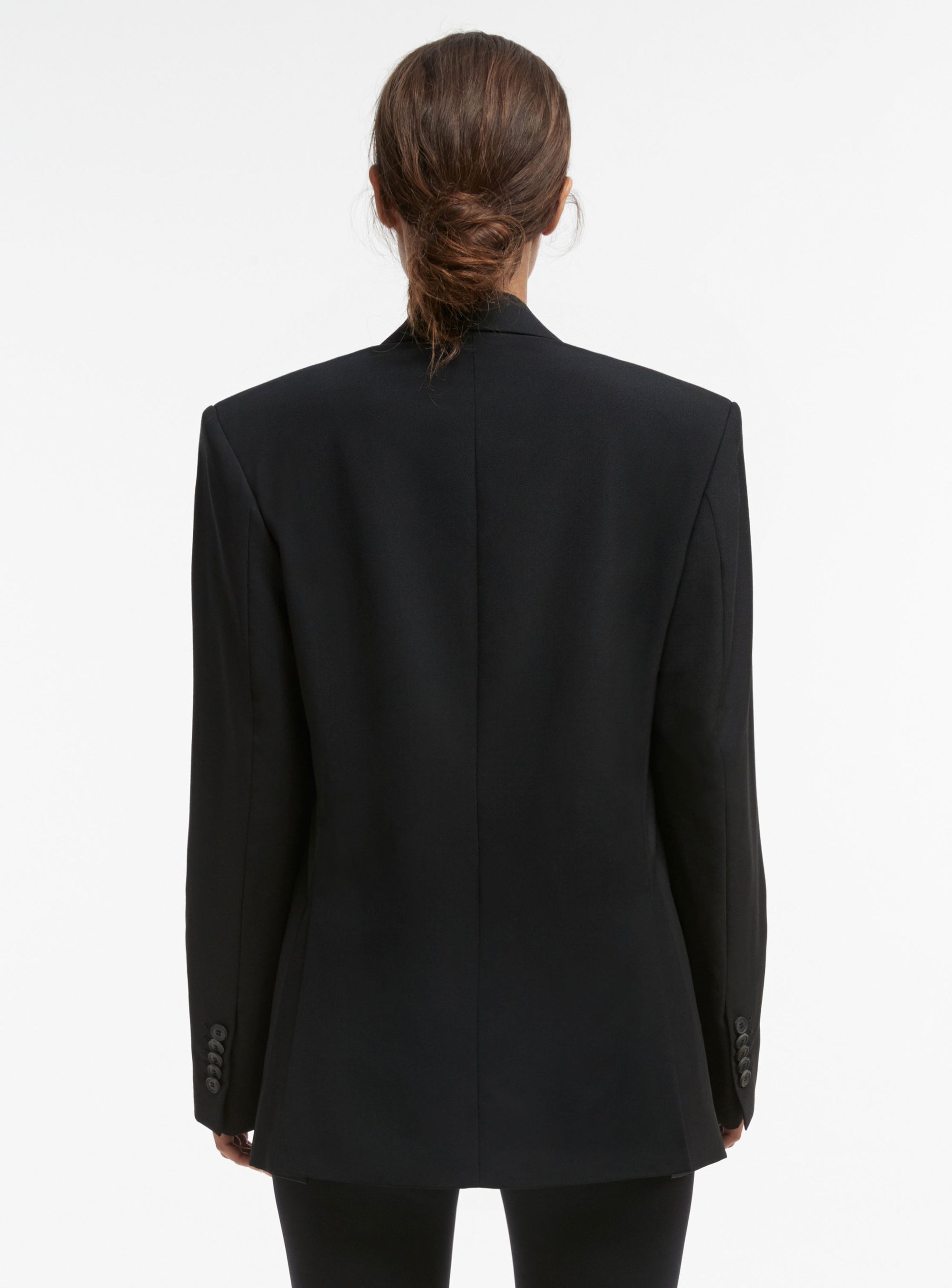 Double Breasted Blazer - Black