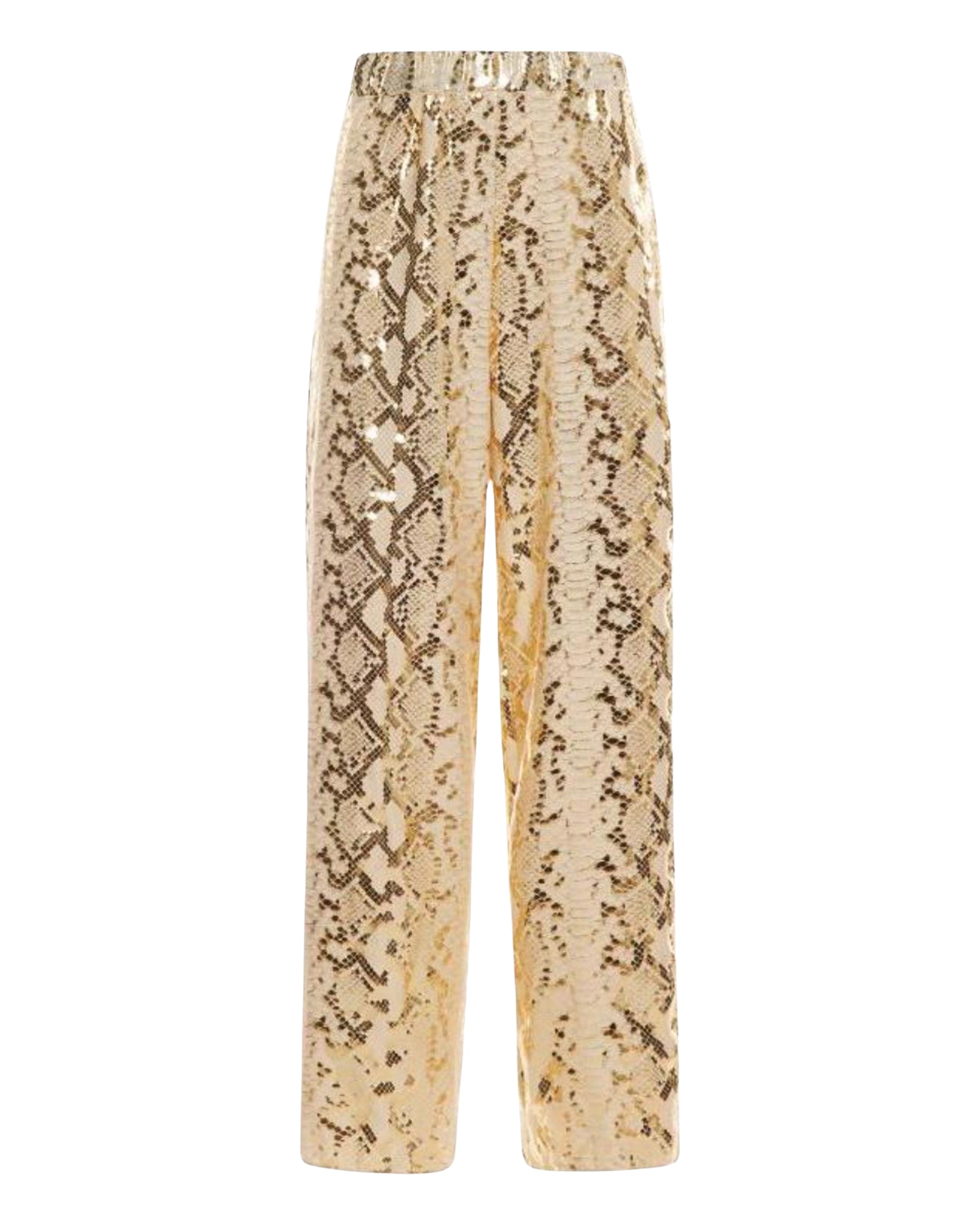 Pantalon à imprimé animal - Gold