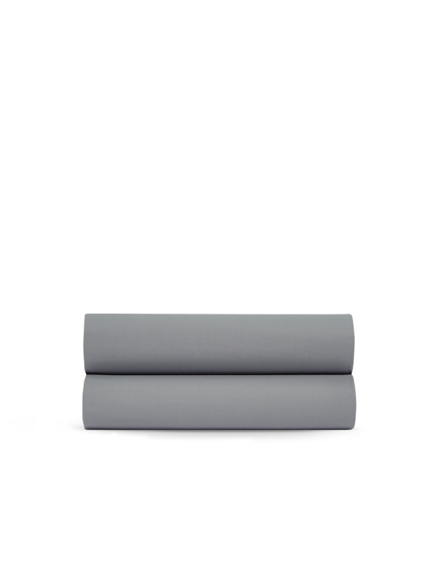 Drap housse en percale de coton - Gris Doux