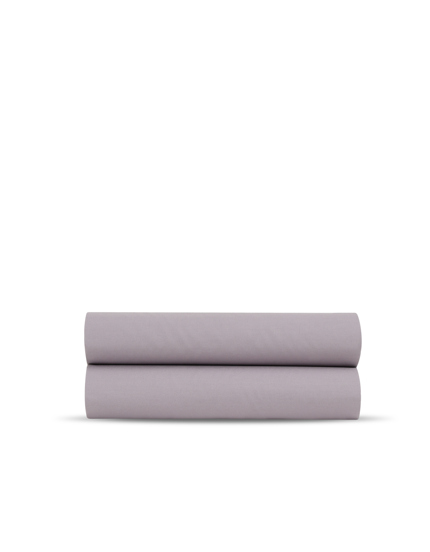 Drap housse en percale de coton - Mauve d'Eté