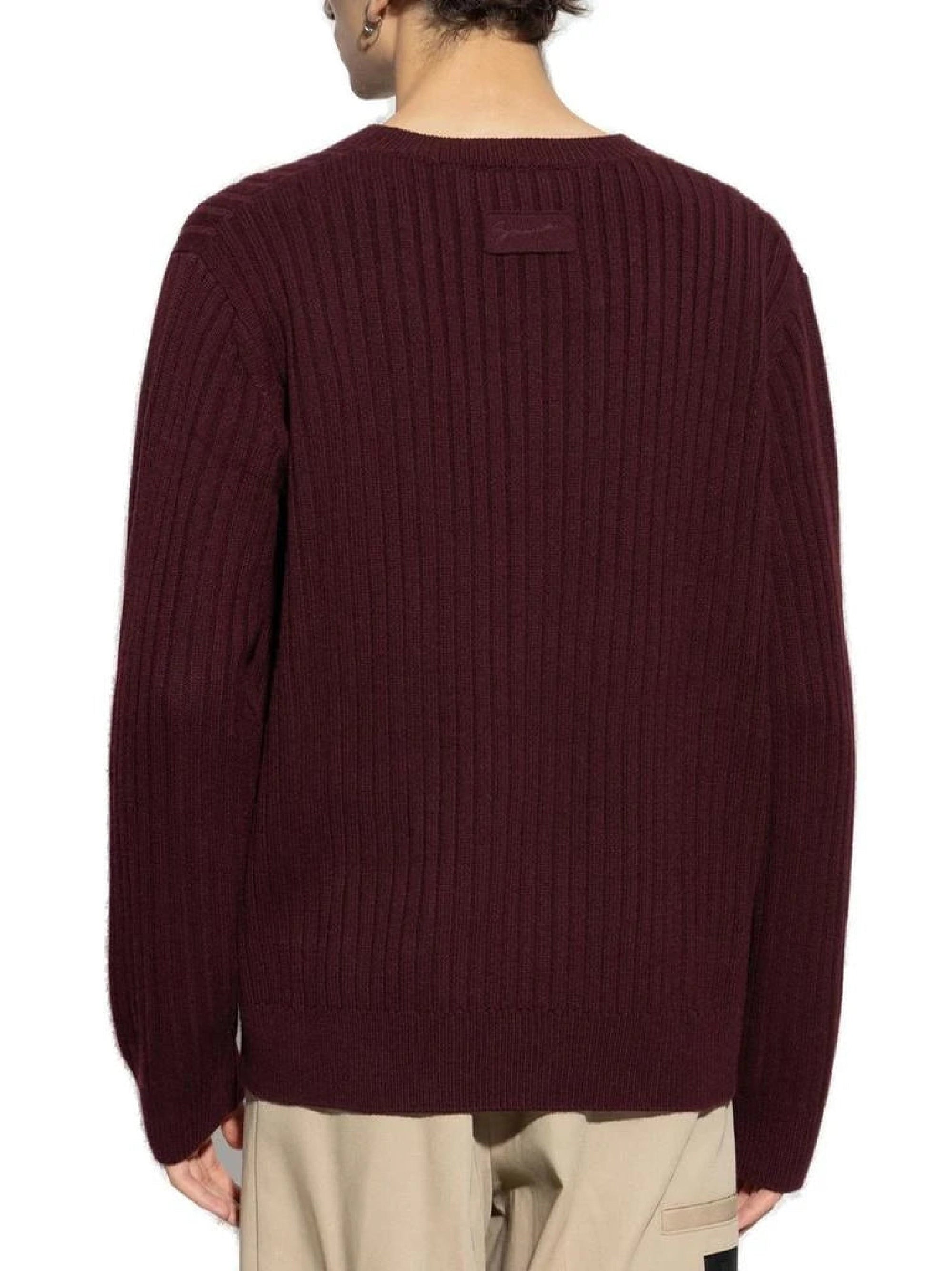 V-NECK SWEATER WITH POCKETS