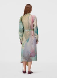 MULTICOLOR SCARF DRESS