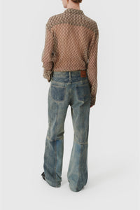PRIX MARQUE : 290€_Grey Denim Pantalon - Grey Denim