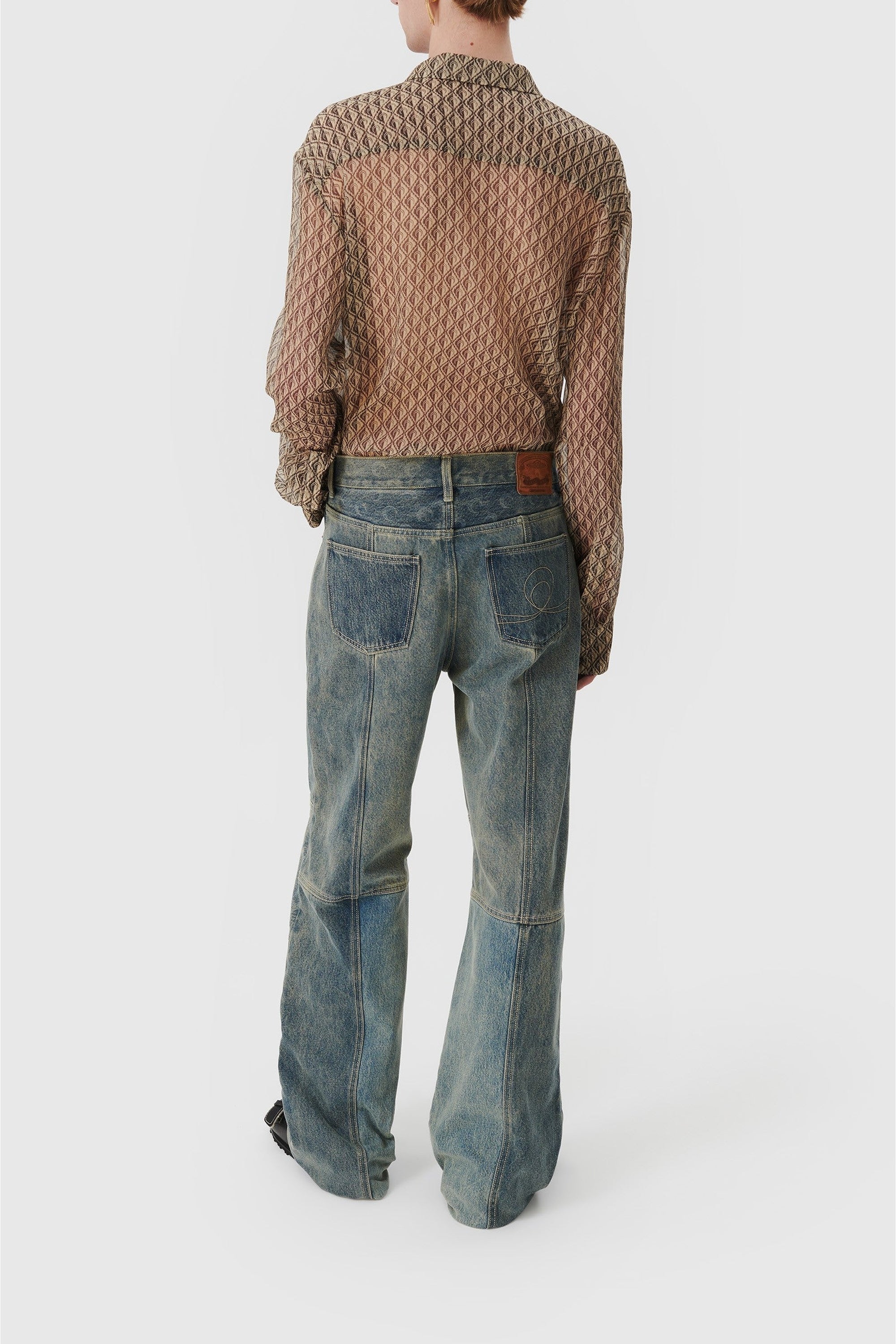 PRIX MARQUE : 290€_Grey Denim Pantalon - Grey Denim