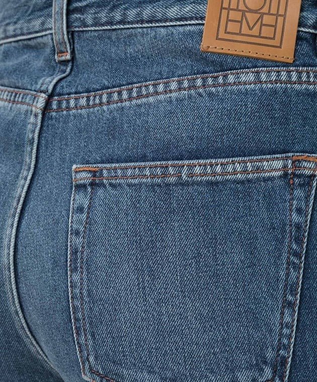 Pantalon ample en denim - Washed Blue