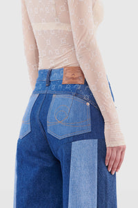 PRIX MARQUE : 320€_Medium Dark Blue Moono Pantalon - Medium Dark Blue Moono