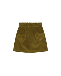 Douchka cotton skirt - Popeye green