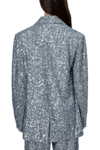 Veste Vivi Sequin - Silver