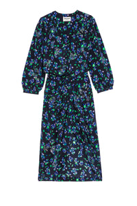 Renew silk dress - Black