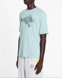 Unisex printed tee-shirt - Bleu lanvin