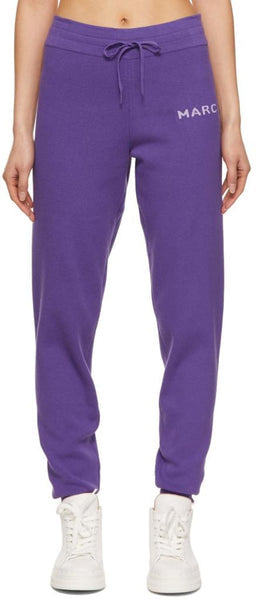 Sweatpants with mesh logo - Purple Potion