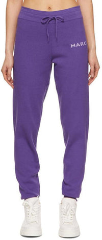 Pantalon de survêtement avec logo en maille - Purple Potion
