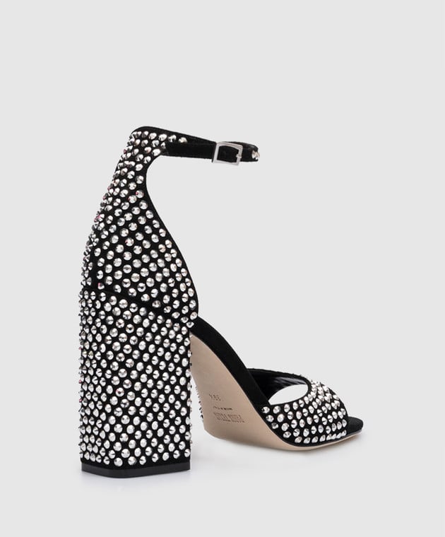 Sandales à talons Holly 100 en cuir - Black Rock Diamond