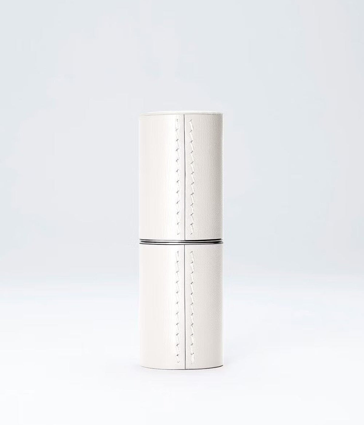L'écrin en cuir rechargeable pour rouge à lèvres - Blanc