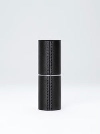 L'écrin en cuir rechargeable pour rouge à lèvres - Vegan Noir