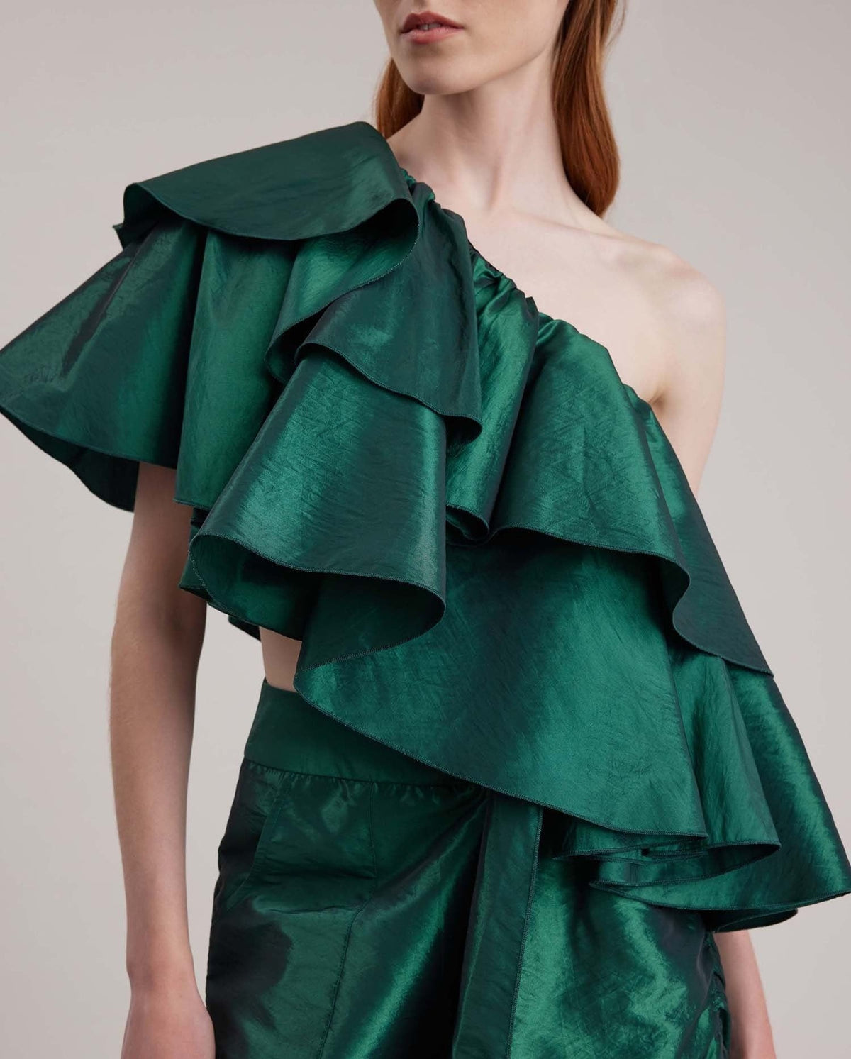 Egerie Blouse - Lichen Green