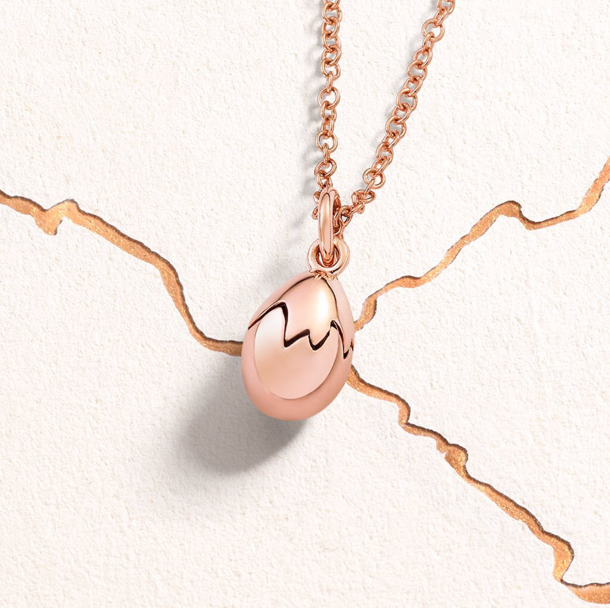 Charm Dodo Nature en or rose 9K - Or Rose