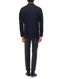 Veste à poches plaquées - Bleu