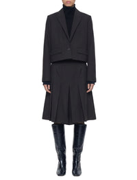 Veste Elia en laine - Dark smoke