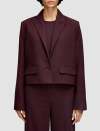 Veste Elia en laine - Maraschino