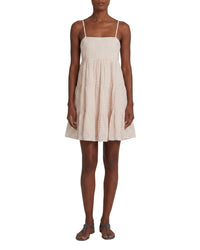 Robe courte Elena - Red & White