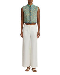Top court sans manches - Teal