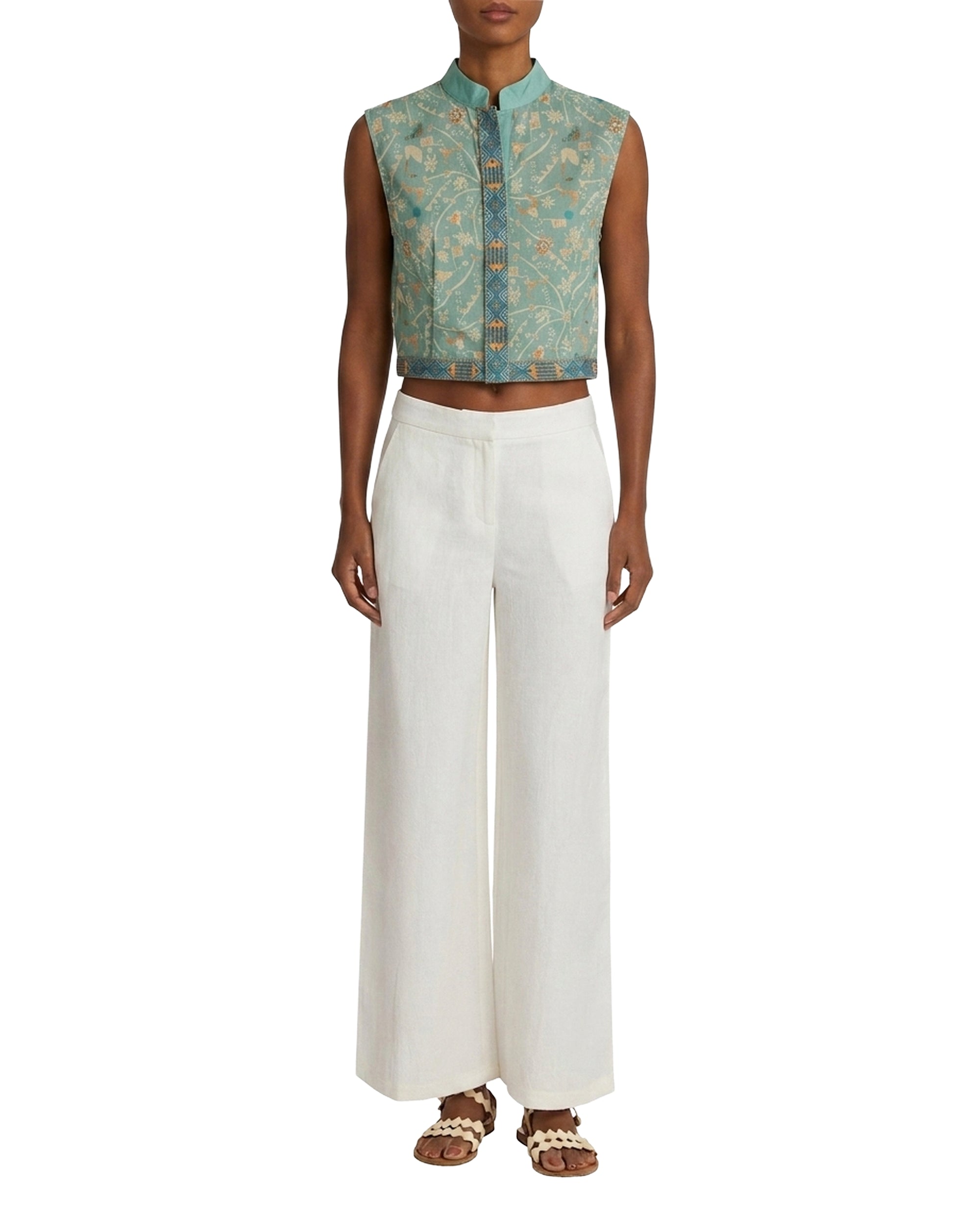 Top court sans manches - Teal