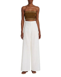 Pantalon en lin - White