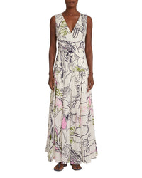 Robe longue Antheia - Blue