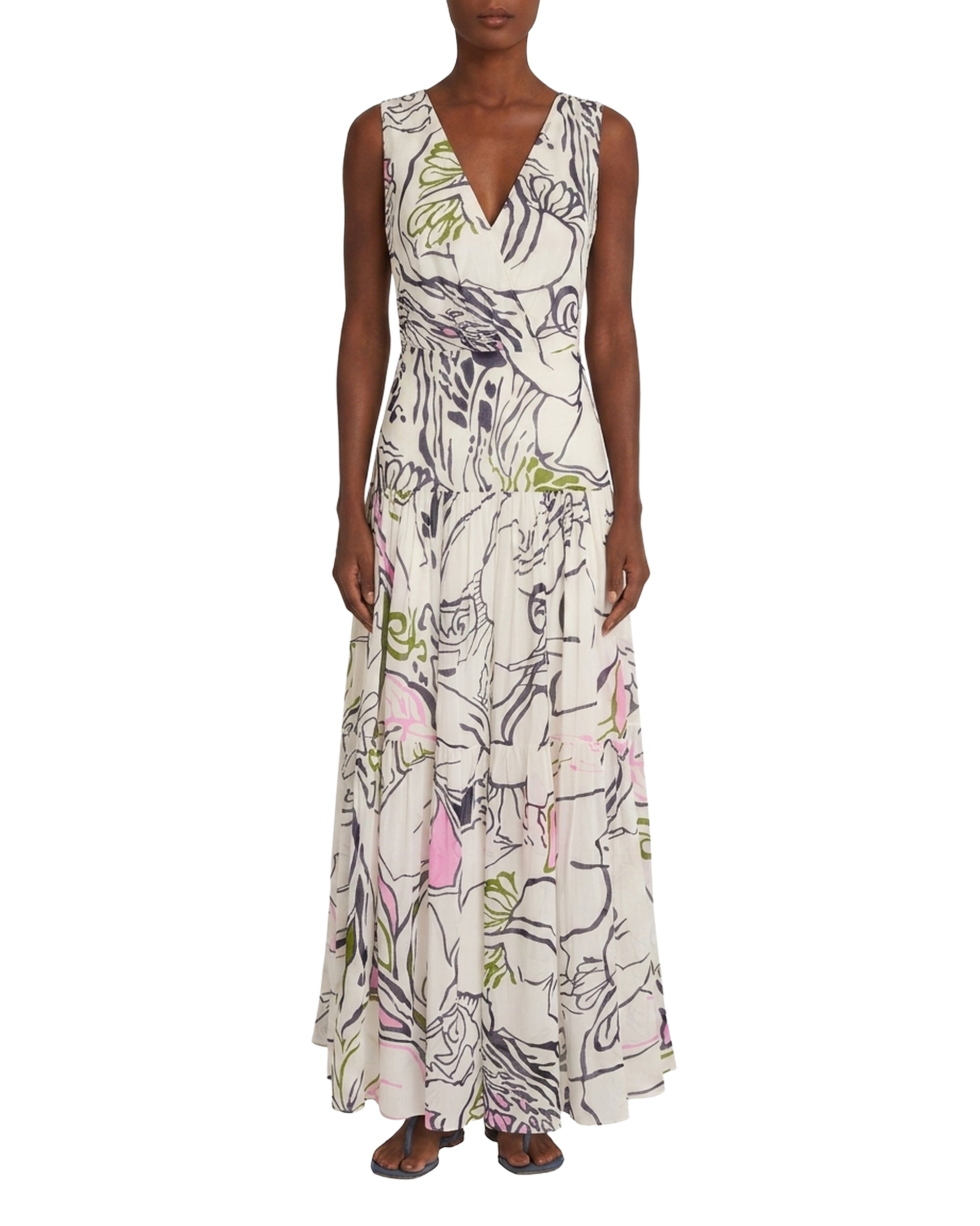 Robe longue Antheia - Blue