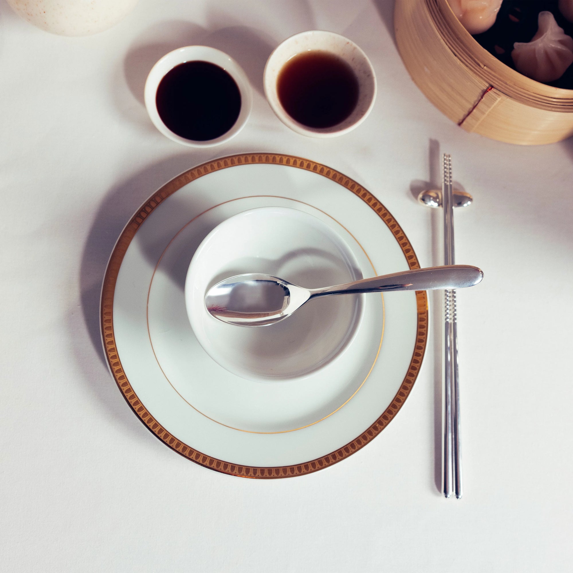 Universal chopsticks - Argent Plaqué