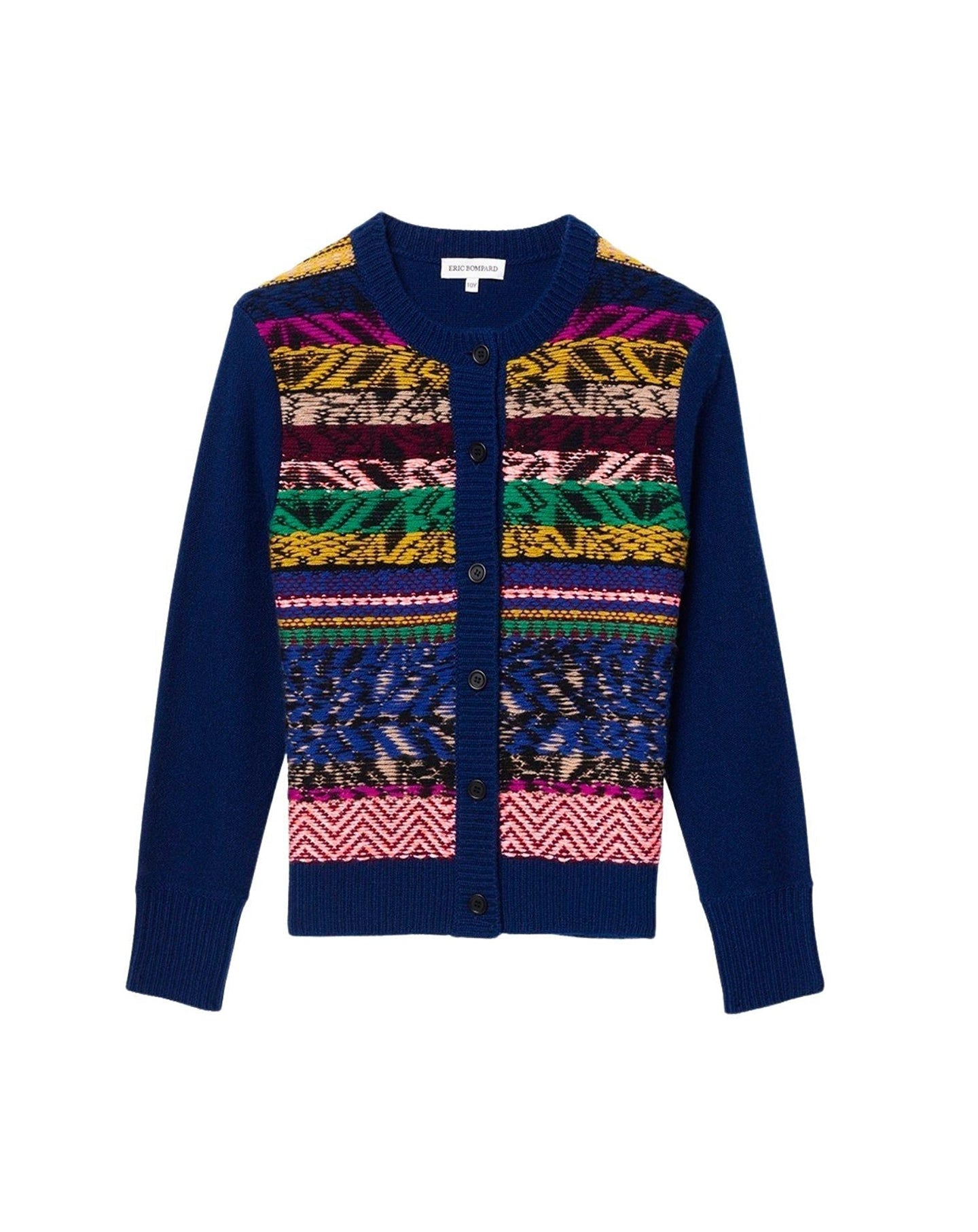 Cardigan jacquard en cachemire - Royal