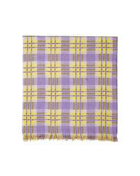 RECO100Étole Imprimé Tartan Été - Glycine