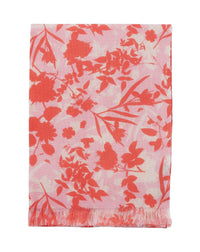 RECO80Écharpe Imprimé Camouflage Floral - Papaya