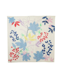 RECO125Carré Imprimé Bouquet Naïf - Multicoloris