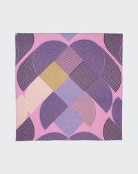 RECO120Carré Imprimé Patchwork Artichaut - Artichaut
