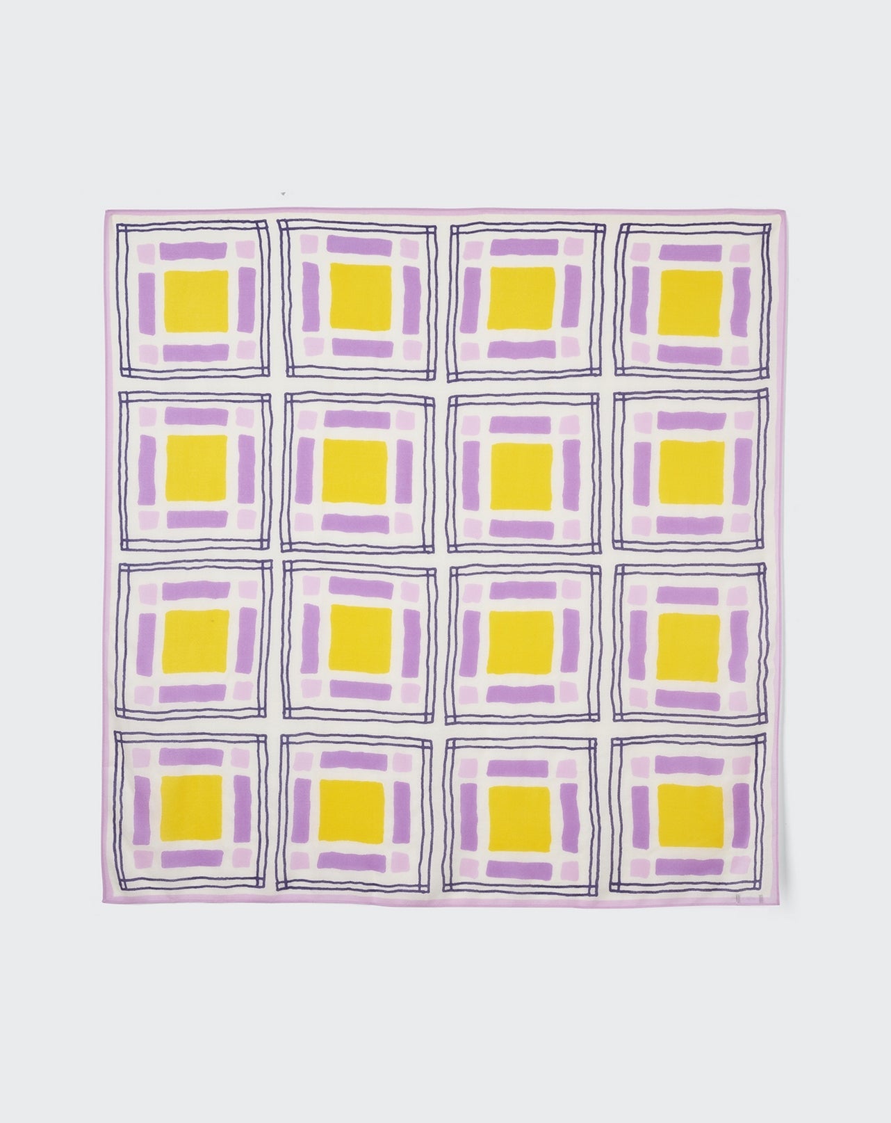 RECO120Carré Imprimé Céramique - Multicoloris