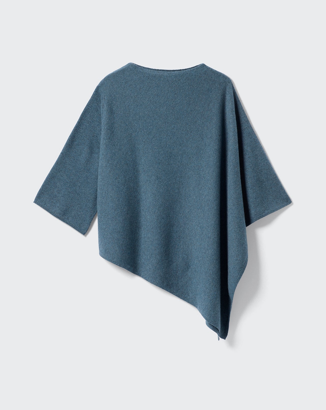 RECO160Poncho À Manche Unique - Bleu Mineral