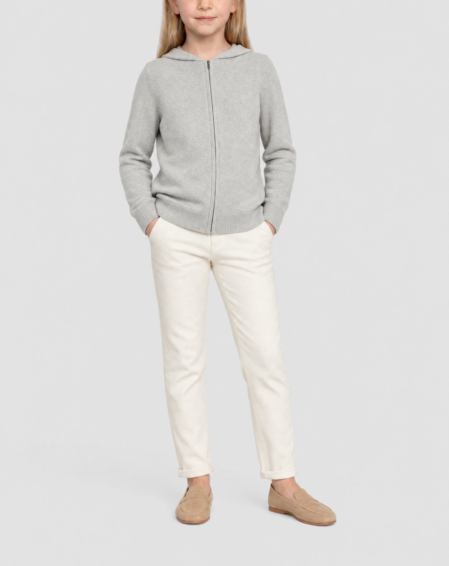Cashmere jumper - Armoise Grey