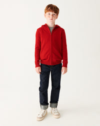 RECO90Hoodie Enfant - Rouge College