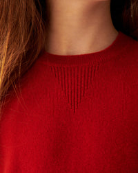 RECO50Sweat-Shirt Enfant - Rouge College