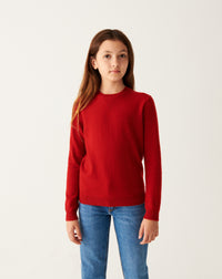RECO50Sweat-Shirt Enfant - Rouge College