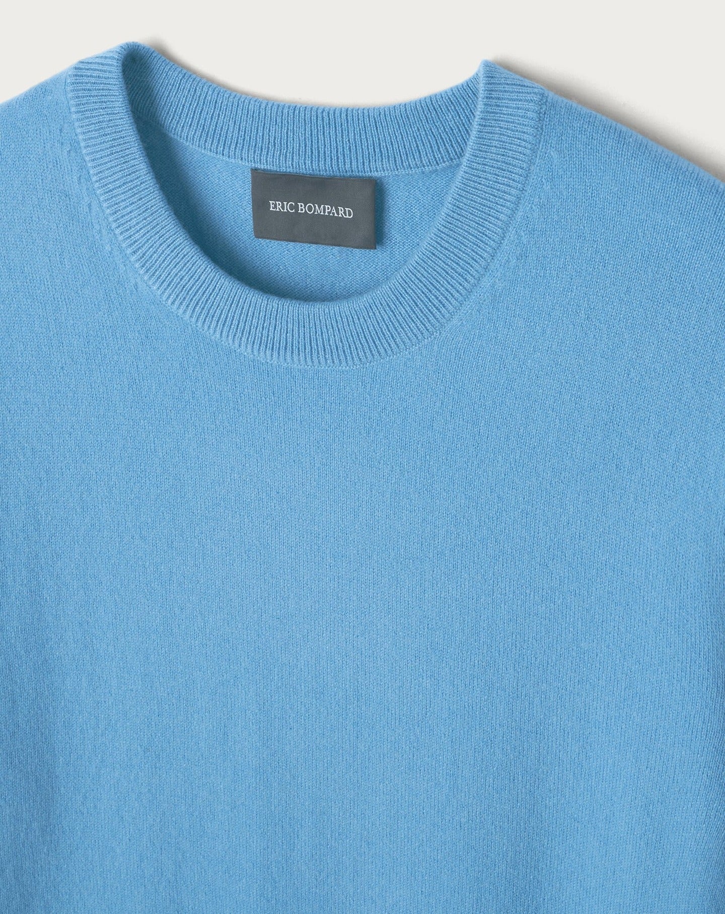 RECO130Pull Col Rond Classique - Aqua