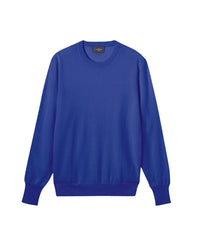 Classic round-neck cashmere jumper - Rugby