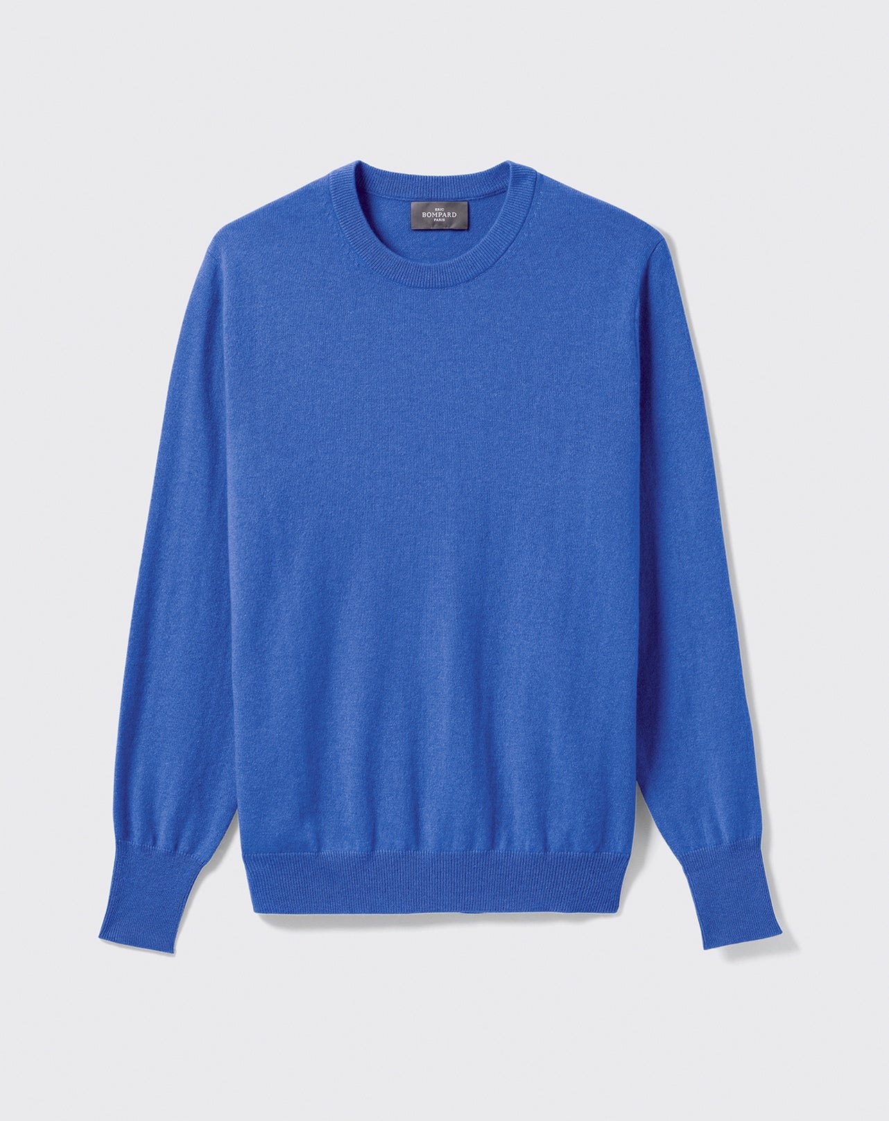 RECO130Pull Col Rond Classique - Bleu Pigment